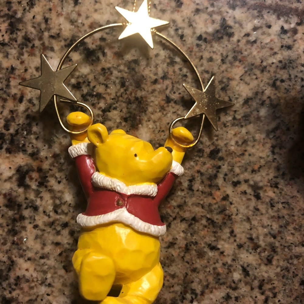 3 Winnie the Pooh Christmas ornaments - Picture 2 of 7
